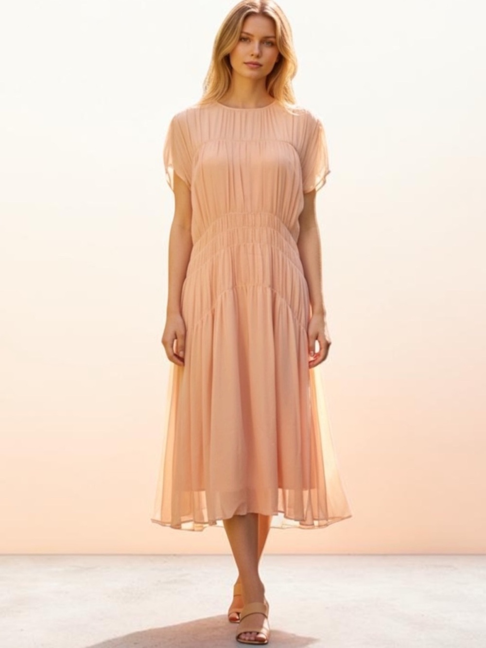 AYR Peach Dress